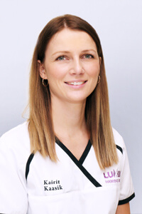 Kairit Kaasik, Head nurse / dental assistant