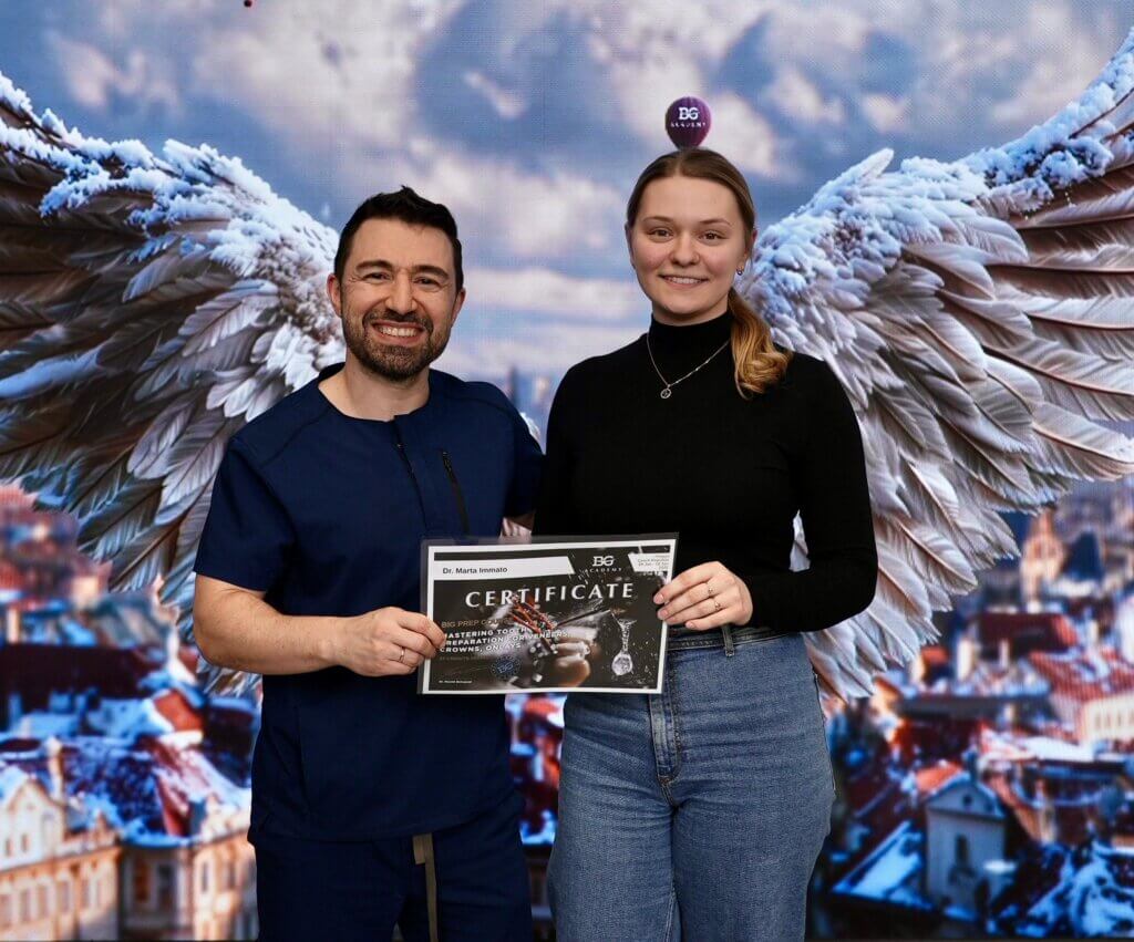 Abiarst Marta Immato Prahas, Dr. Belogradi Akadeemias kursusel